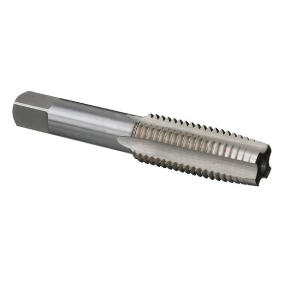 Tap America Straight Flute Hand Tap, Series TA, Imperial, 264 Thread, Taper Chamfer, 3 Flutes, HSS, Bright, T/A54093 - main